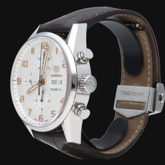 TAG Heuer Carrera - Montre Calibre 16 en acier sold by 58 Facettes product image thumbnail 3