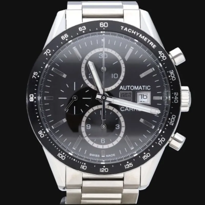 TAG Heuer Carrera - Montre Calibre 16 en acier made by 58 Facettes