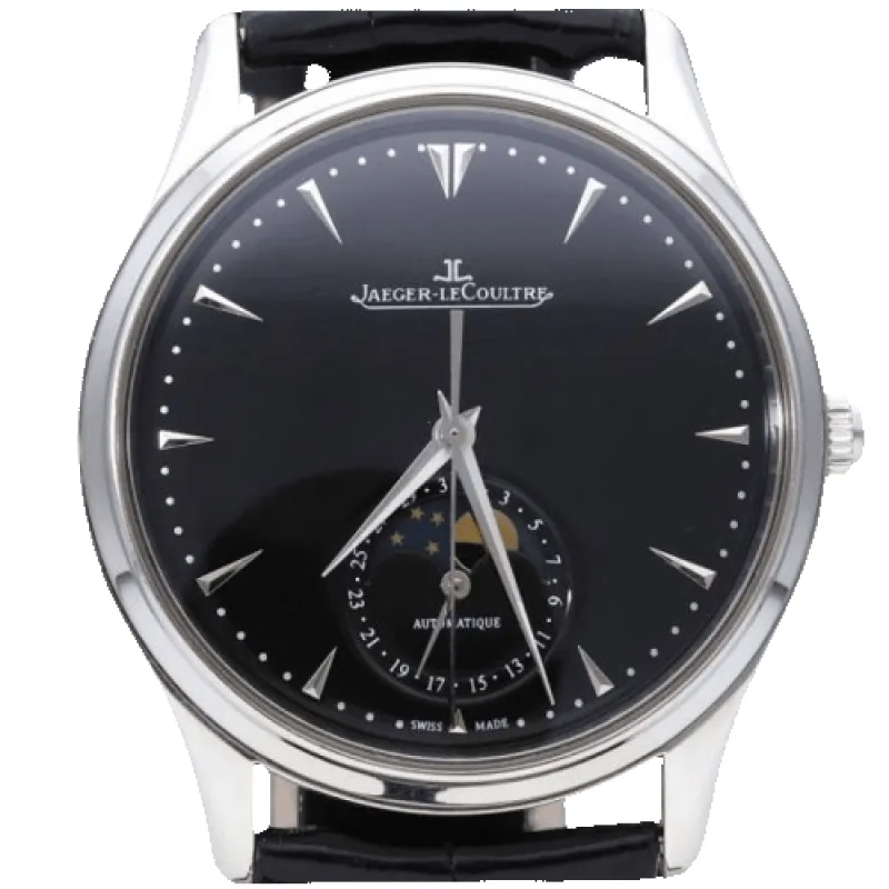 Jaeger-LeCoultre Master Control Hometime - Montre automatique en acier made by 58 Facettes
