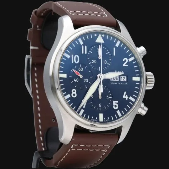 IWC Pilot Petit Prince - Montre chronographe en acier sold by 58 Facettes product image thumbnail 3