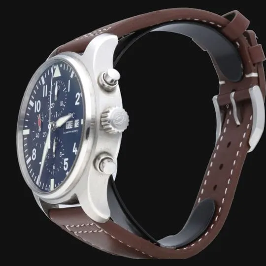 IWC Pilot Petit Prince - Montre chronographe en acier sold by 58 Facettes product image thumbnail 4
