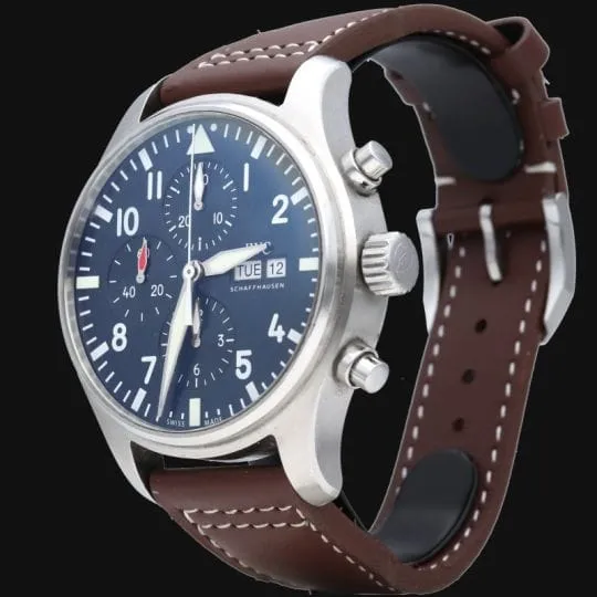 IWC Pilot Petit Prince - Montre chronographe en acier sold by 58 Facettes product image thumbnail 2