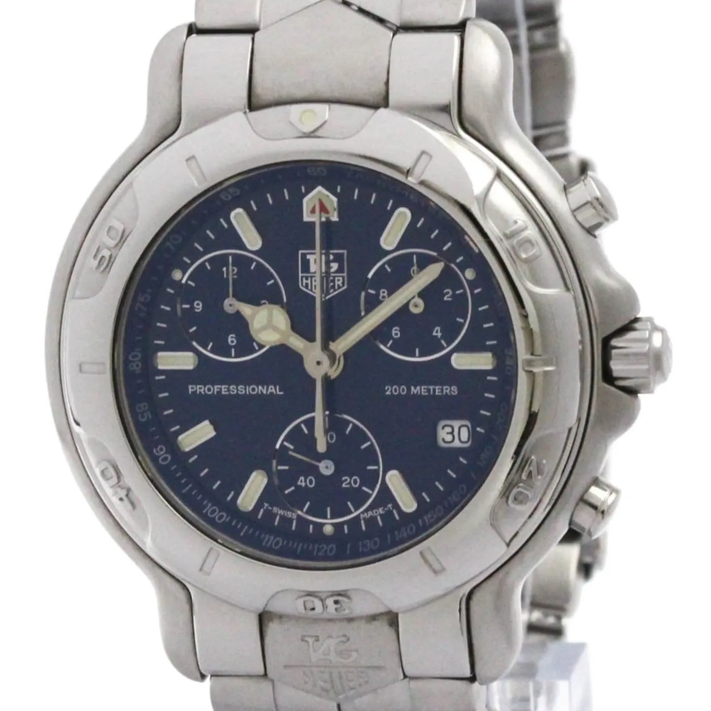 Tag Heuer Aquaracer - Montre chronographe quartz en acier sold by 58 Facettes product image thumbnail 2