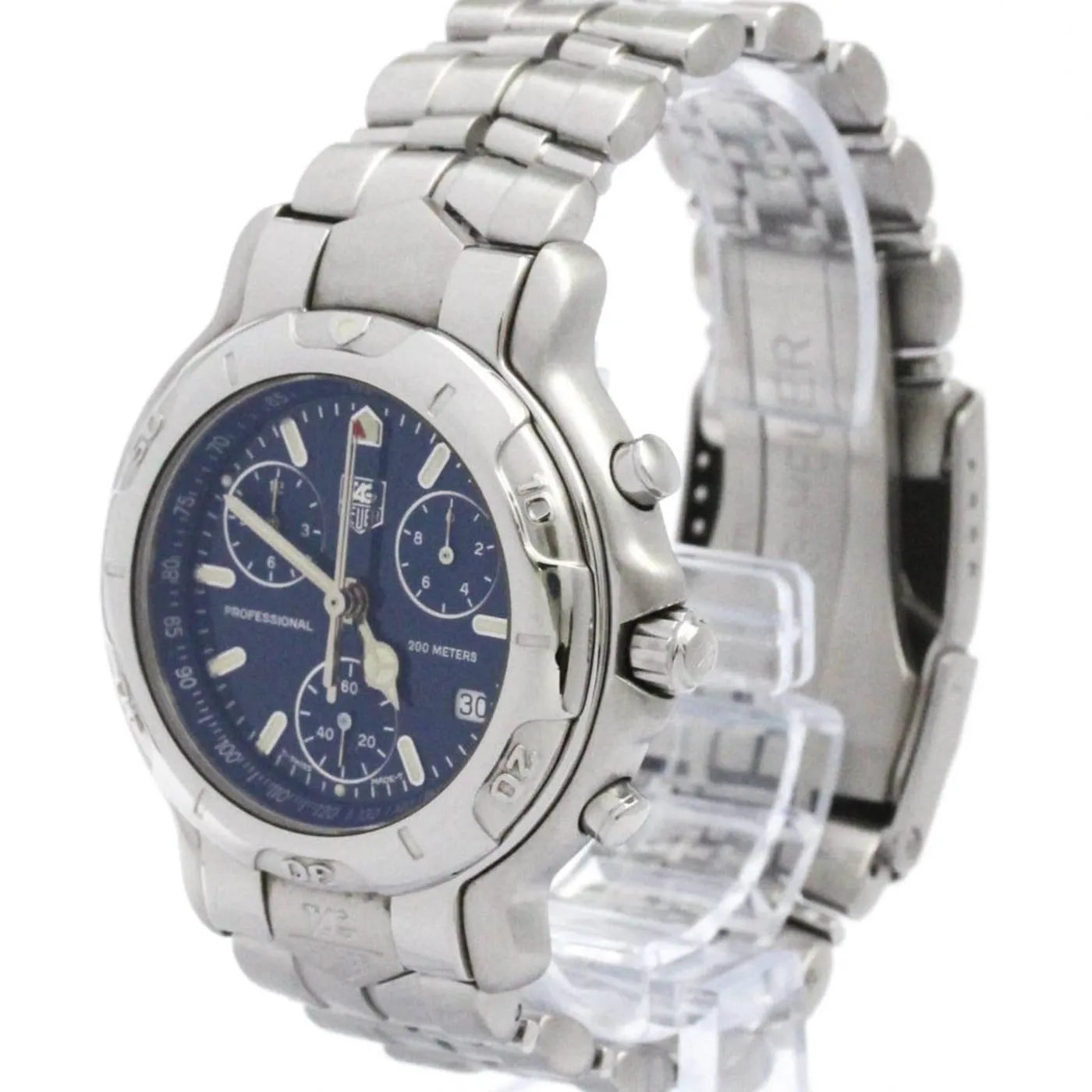 Tag Heuer Aquaracer - Montre chronographe quartz en acier sold by 58 Facettes