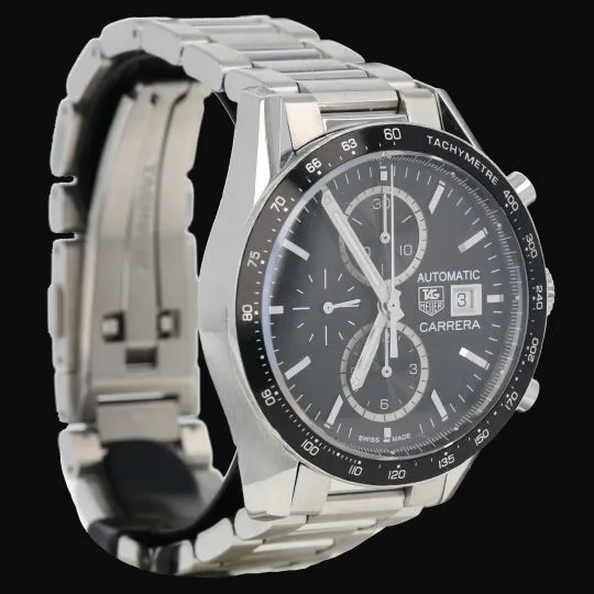 TAG Heuer Carrera - Montre Calibre 16 en acier sold by 58 Facettes product image thumbnail 4