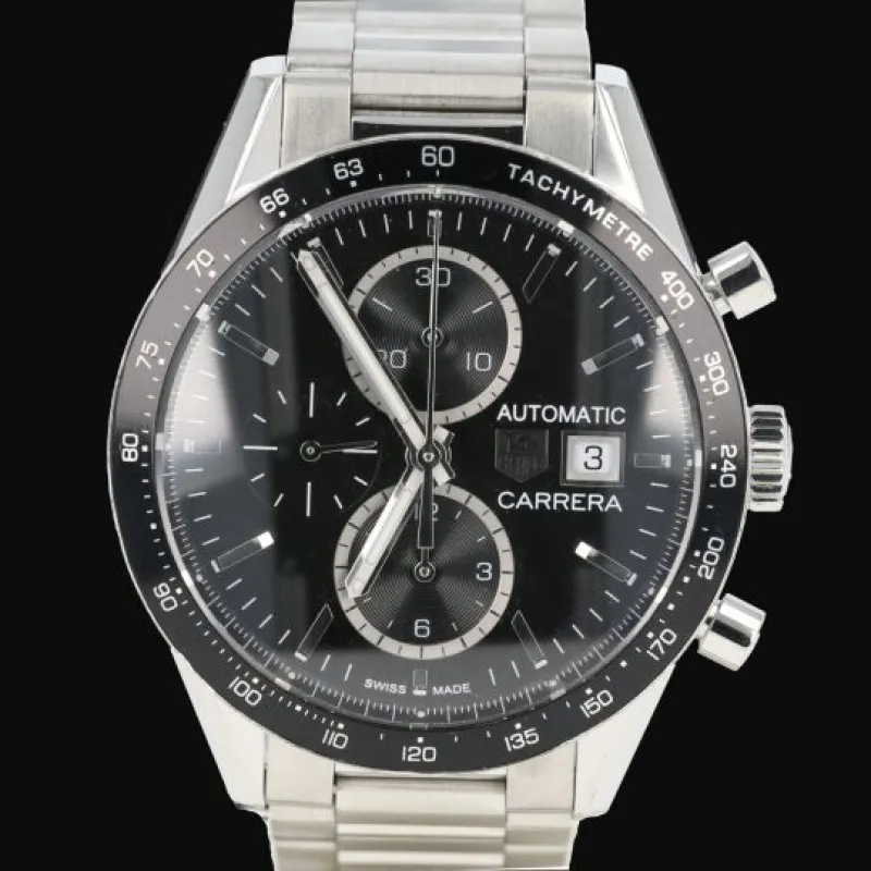 TAG Heuer Carrera - Montre Calibre 16 en acier made by 58 Facettes