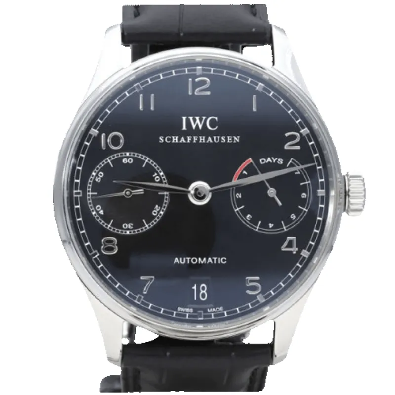 IWC Portuguese - Montre automatique en acier made by 58 Facettes