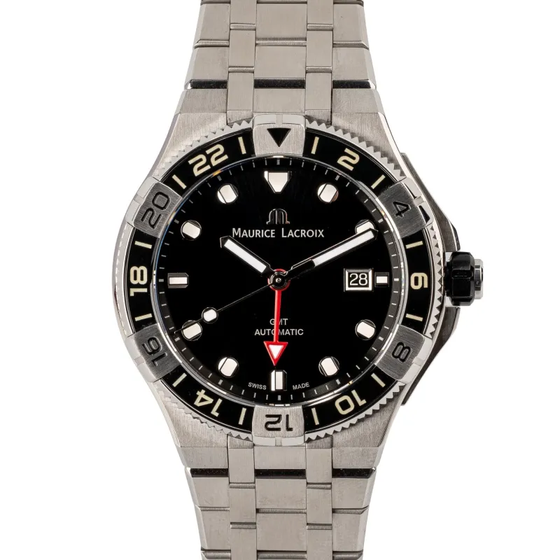 Maurice Lacroix Aikon Venturer - Montre AI6158-SS00F-330-A en acier made by 58 Facettes