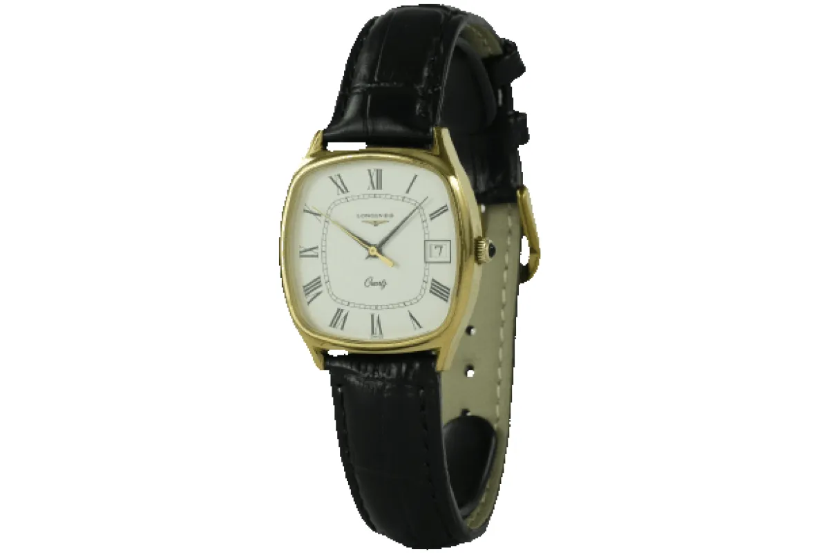 Longines Quartz - Montre plaquée or réf. 1133-0 163 made by 58 Facettes