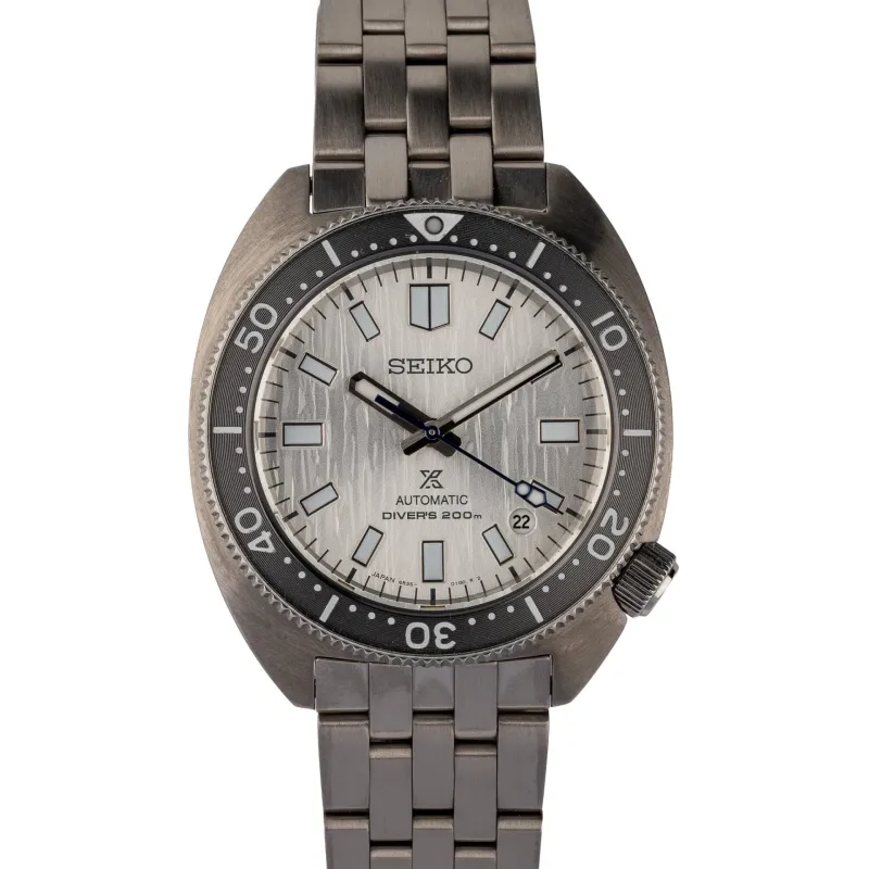 Seiko Prospex Save the Ocean - Montre automatique en acier made by 58 Facettes