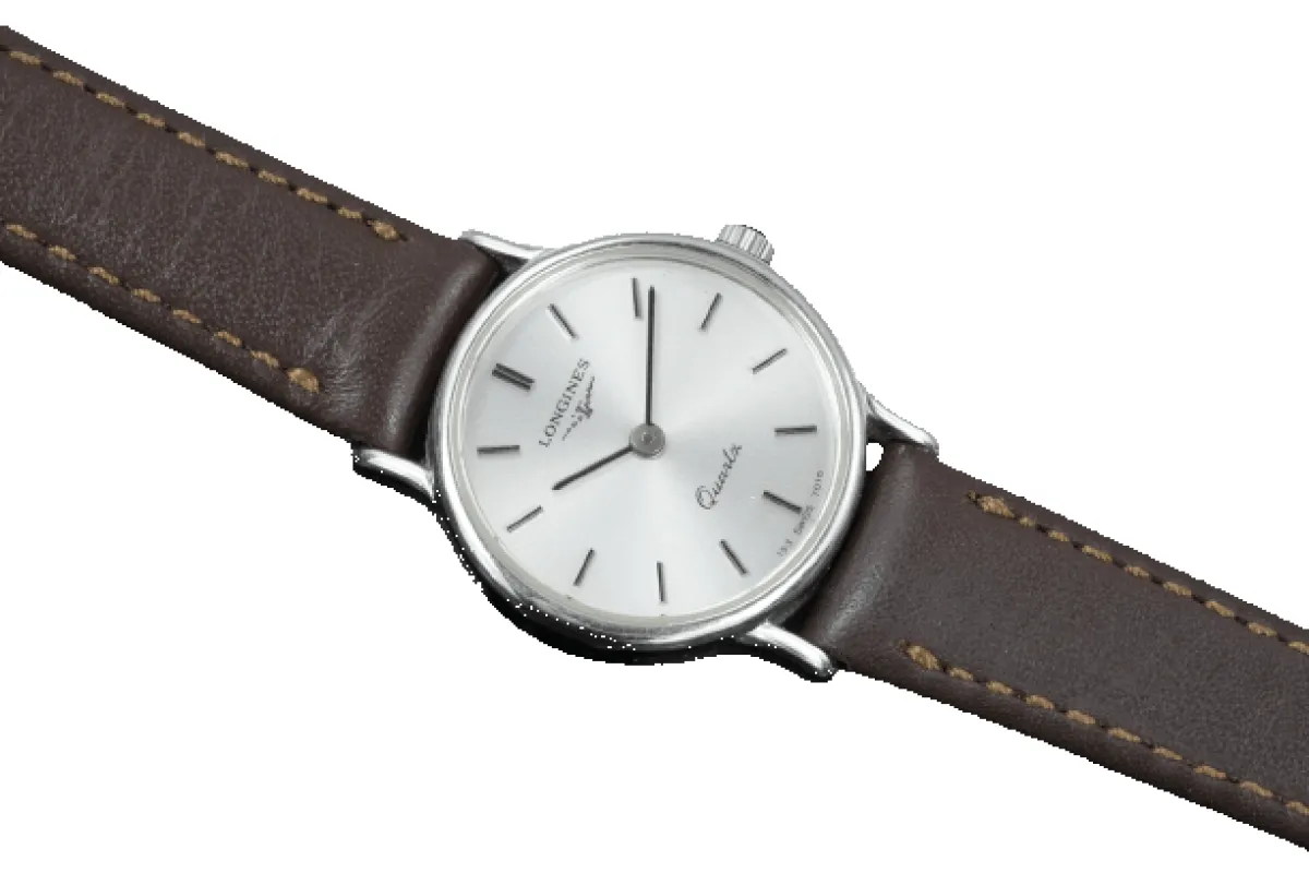 Longines Quartz - Montre femme en acier made by 58 Facettes