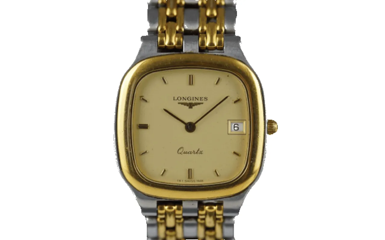 Longines - Montre Quartz 161 7446 vintage made by 58 Facettes