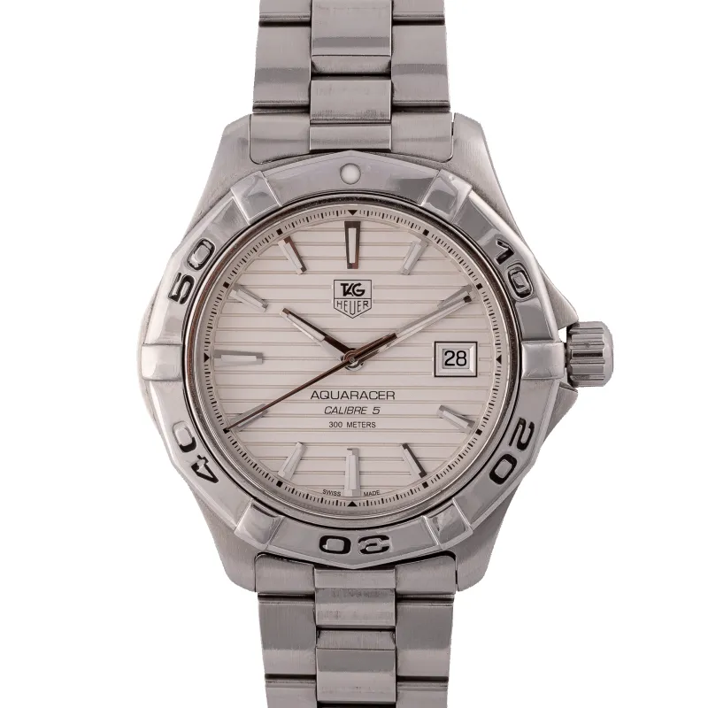 TAG Heuer AquaRacer - Montre Calibre 5 WAP2011 made by 58 Facettes