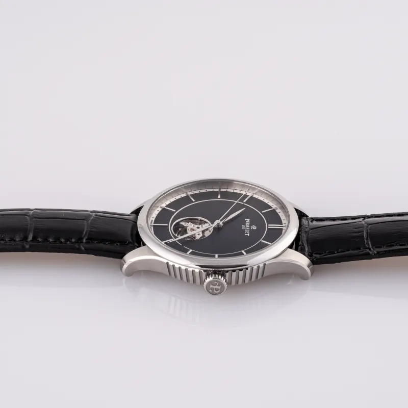 Perrelet First Class - Montre A1087 en acier made by 58 Facettes
