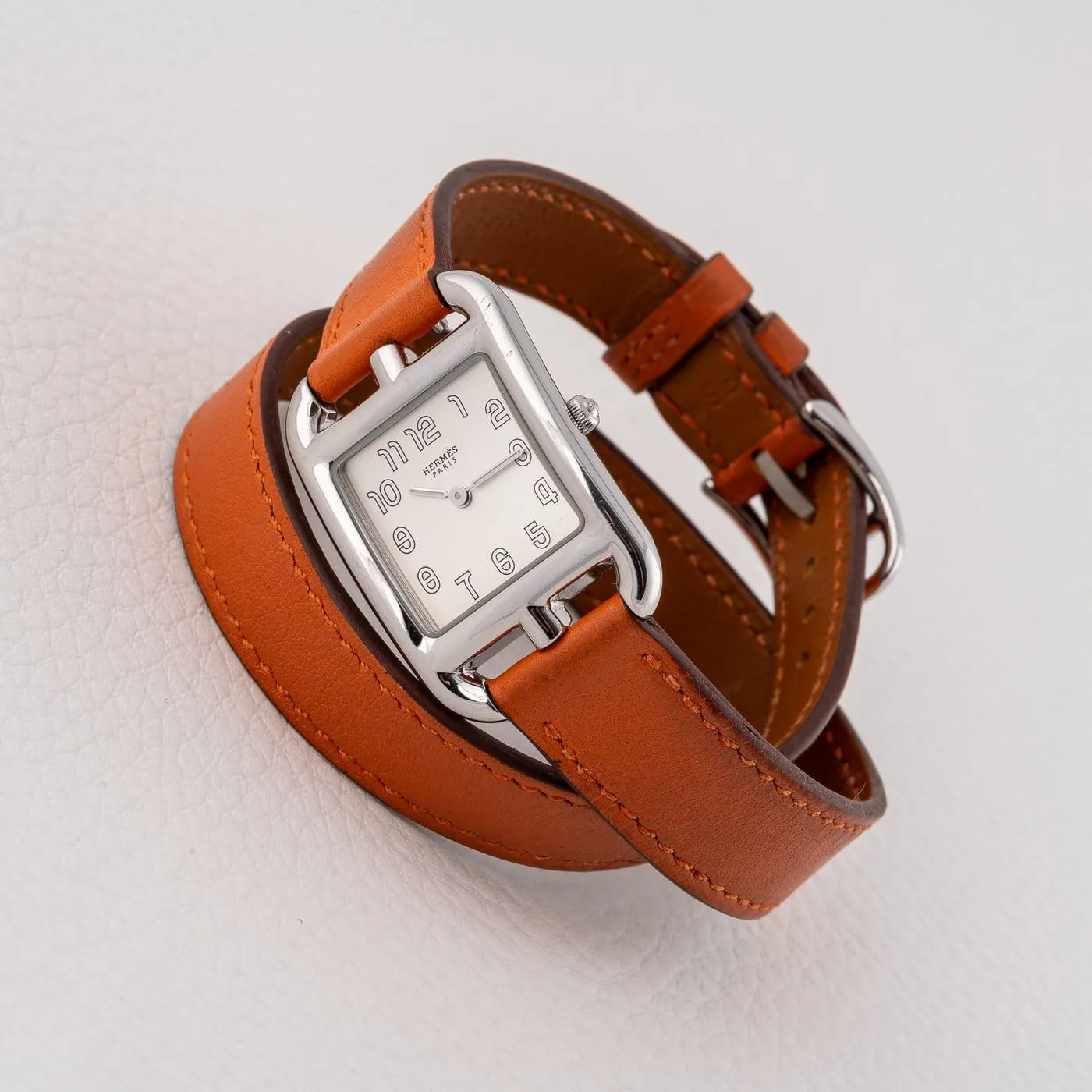 Hermès - Montre Cape Cod CC1.210 en acier sold by 58 Facettes product image thumbnail 4