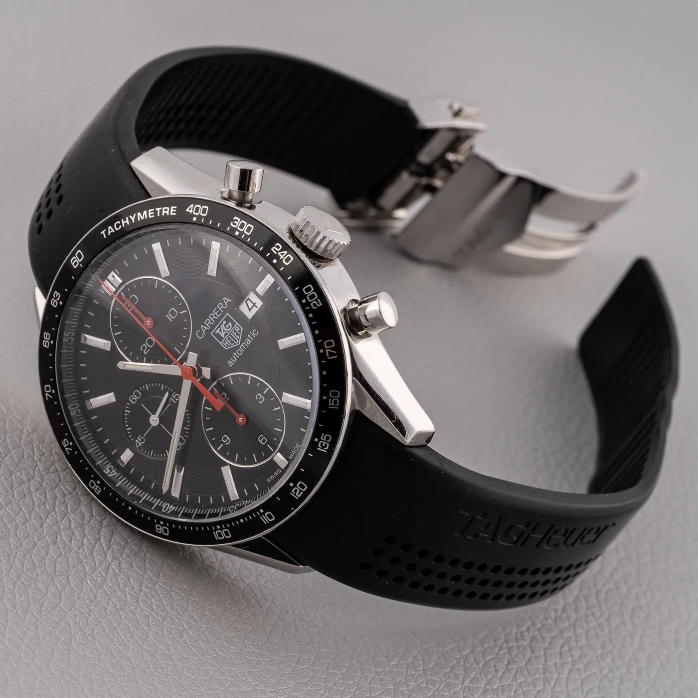 TAG Heuer Carrera - Montre chronographe automatique CV2014 sold by 58 Facettes product image thumbnail 3