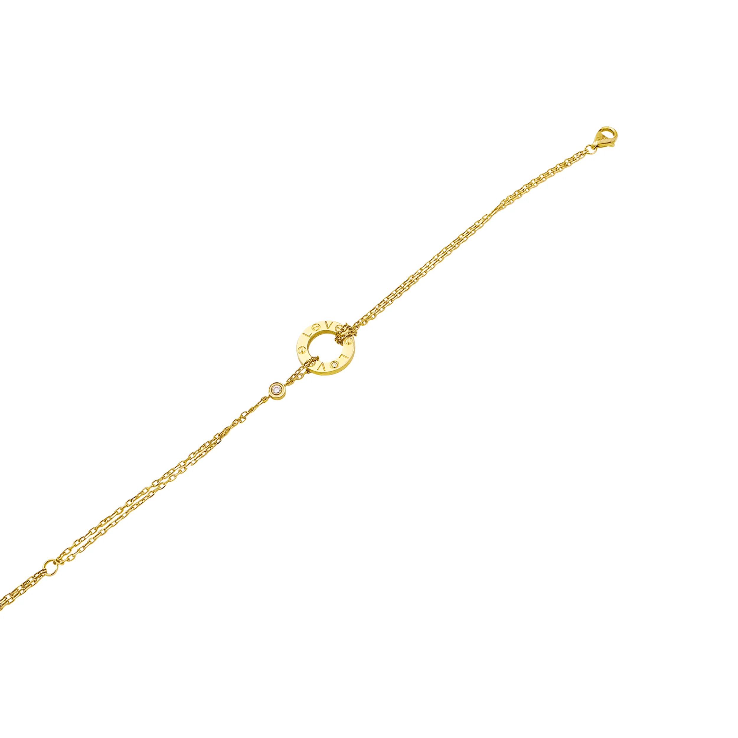 Cartier Love - Bracelet en or rose et diamants sold by 58 Facettes product image thumbnail 4