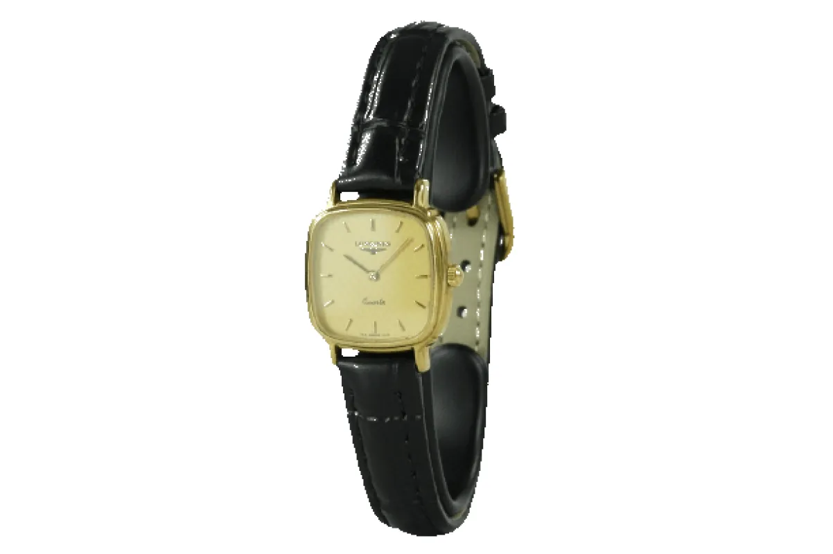 Longines Les Grandes Classiques - Montre quartz plaquée or made by 58 Facettes