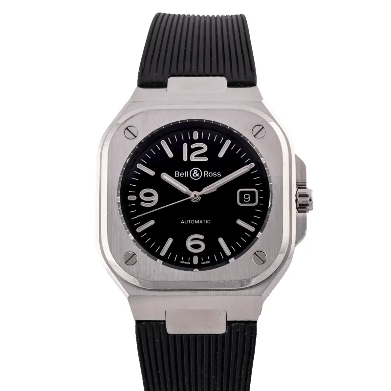 Bell & Ross - Montre BR 05 Black Steel made by 58 Facettes