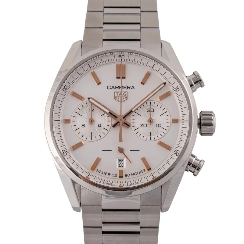 TAG Heuer Carrera - Montre Calibre Heuer 02 CBN2013.FC6483 made by 58 Facettes