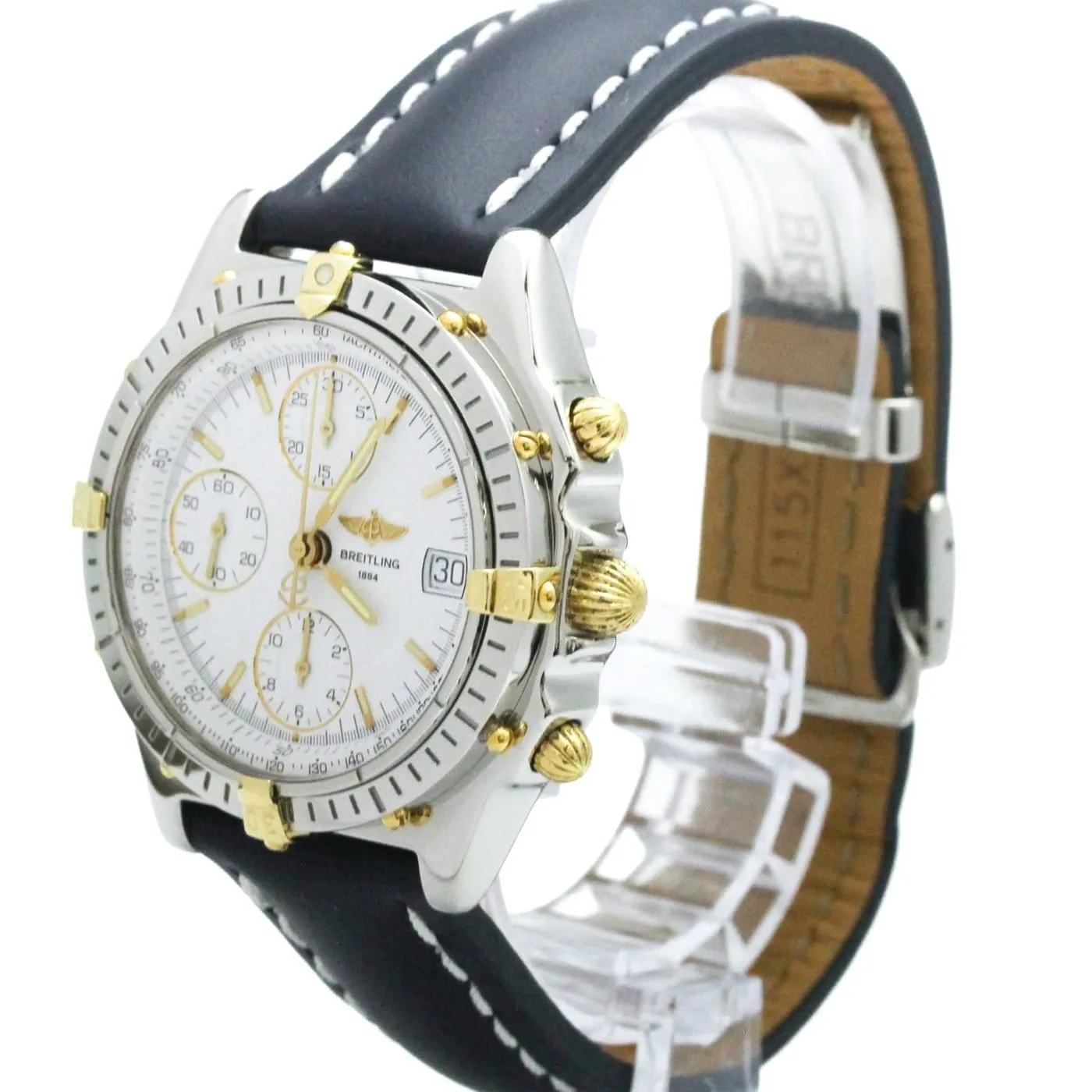 Breitling - Montre Chronomat chronographe automatique en acier inoxydable sold by 58 Facettes