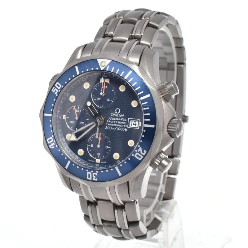 Omega Seamaster Professional Diver 300M - Montre chronomètre automatique made by 58 Facettes