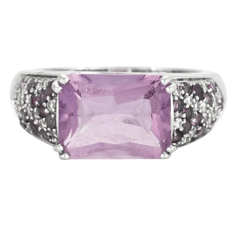 Mauboussin - Ma princesse d'amour - or gris et améthystes sold by 58 Facettes