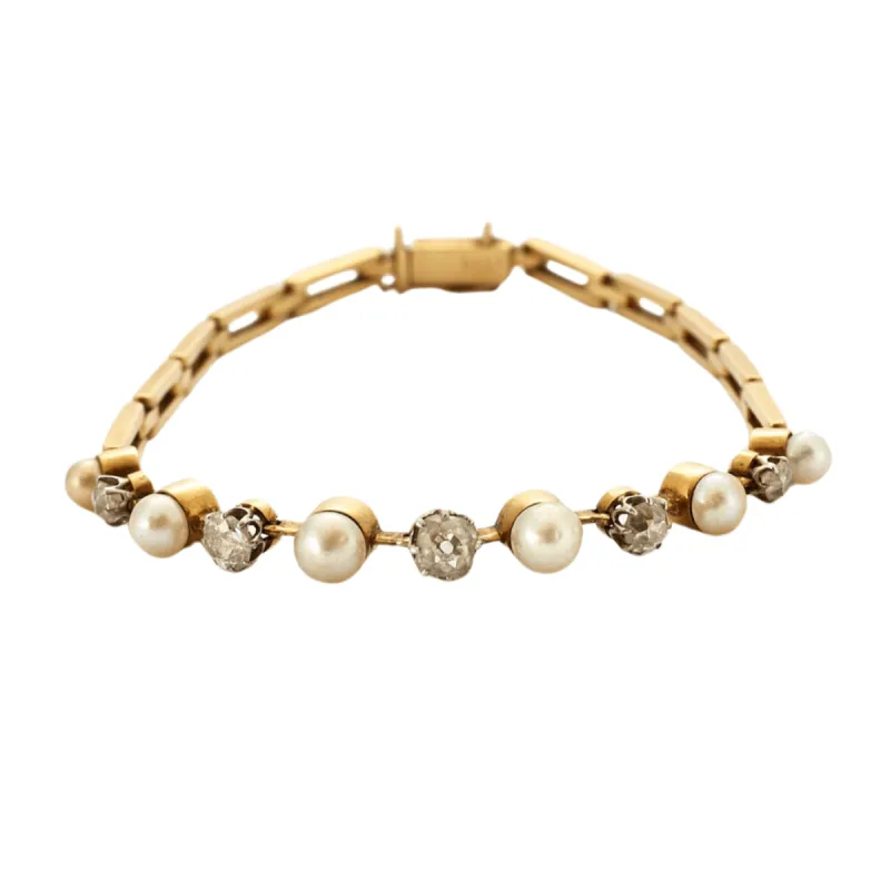 Bracelet Perles Diamants sold by 58 Facettes