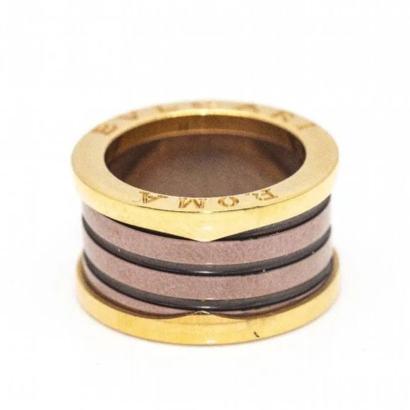 BVLGARI B.ZERO 1 Bague Or Rose Rome Cuivre made by 58 Facettes