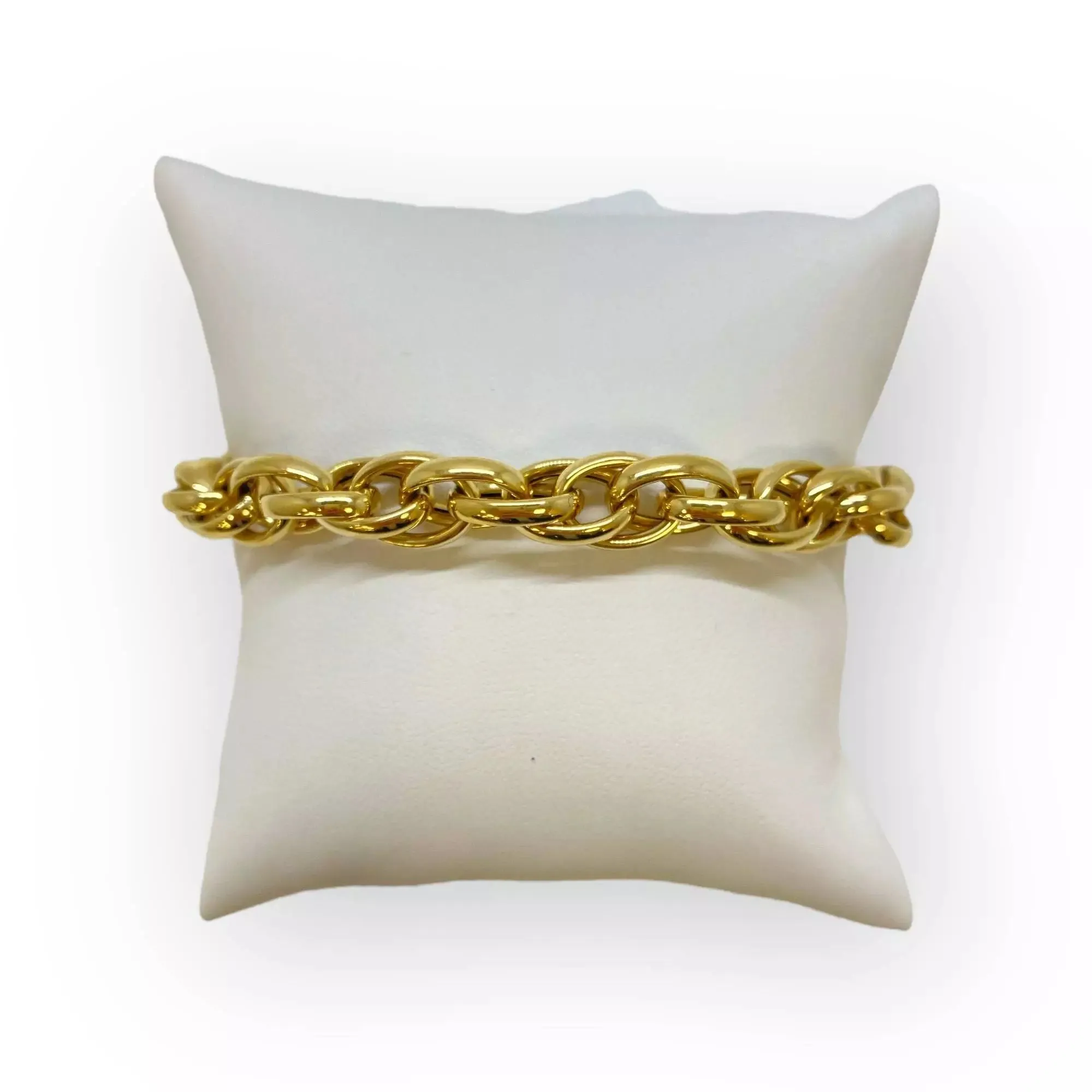 Bracelet maille entrelacée sold by 58 Facettes