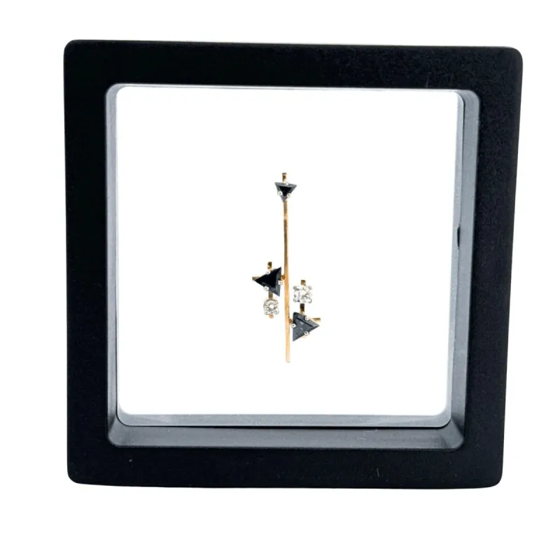 Pendentif or jaune diamants et topazes sold by 58 Facettes