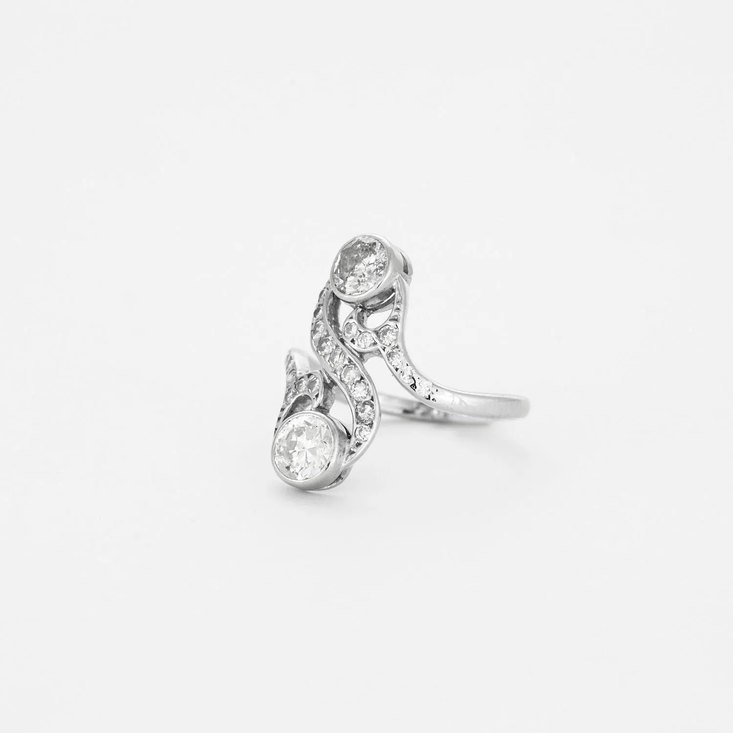 Bague toi & moi Or et Diamants sold by 58 Facettes product image thumbnail 3