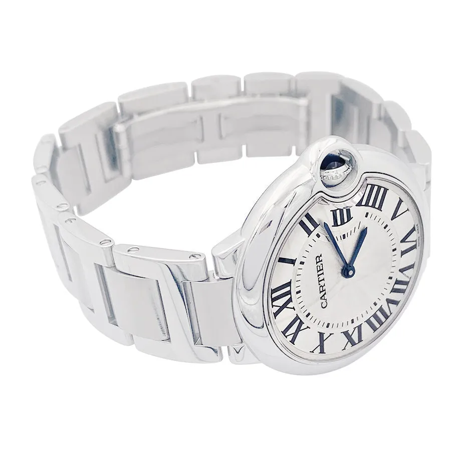 Montre Cartier, "Ballon Bleu", acier. sold by 58 Facettes product image thumbnail 5