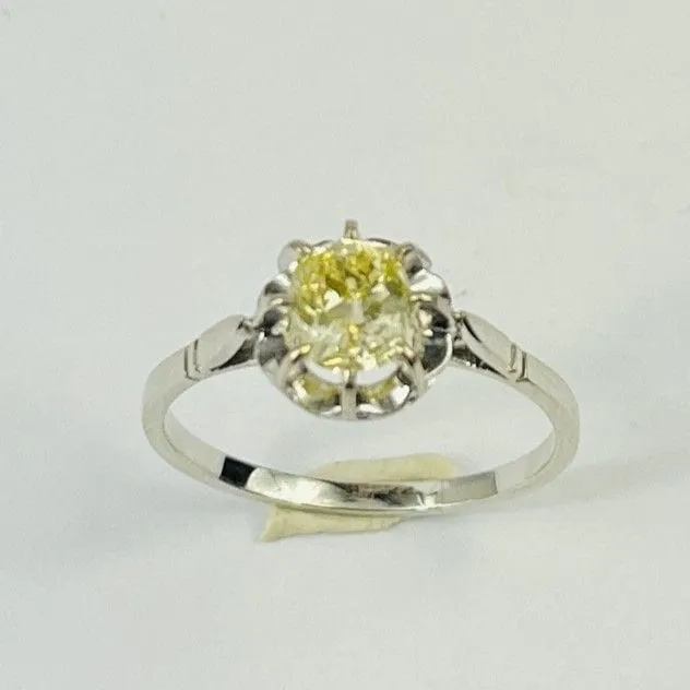 Bague Or avec Diamant Solitaire sold by 58 Facettes product image thumbnail 2