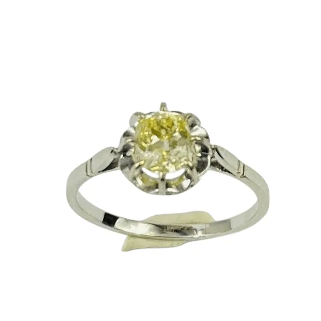 Bague Or avec Diamant Solitaire sold by 58 Facettes