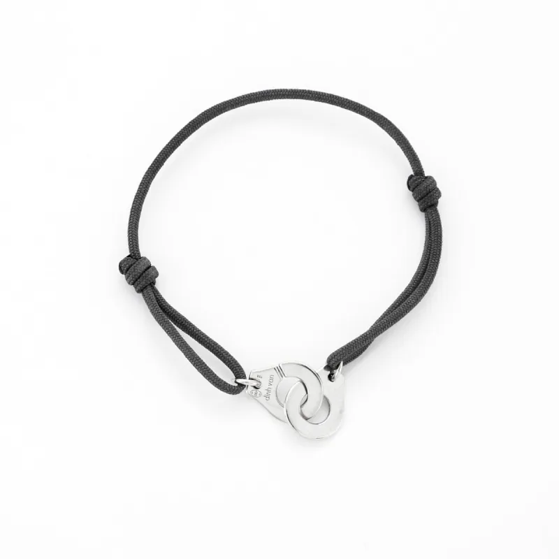 Dinh Van Bracelet Cordon Menottes Or blanc. R12. sold by 58 Facettes