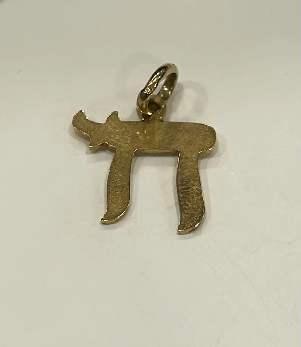 Pendentif HAÏ or jaune sold by 58 Facettes product image thumbnail 2