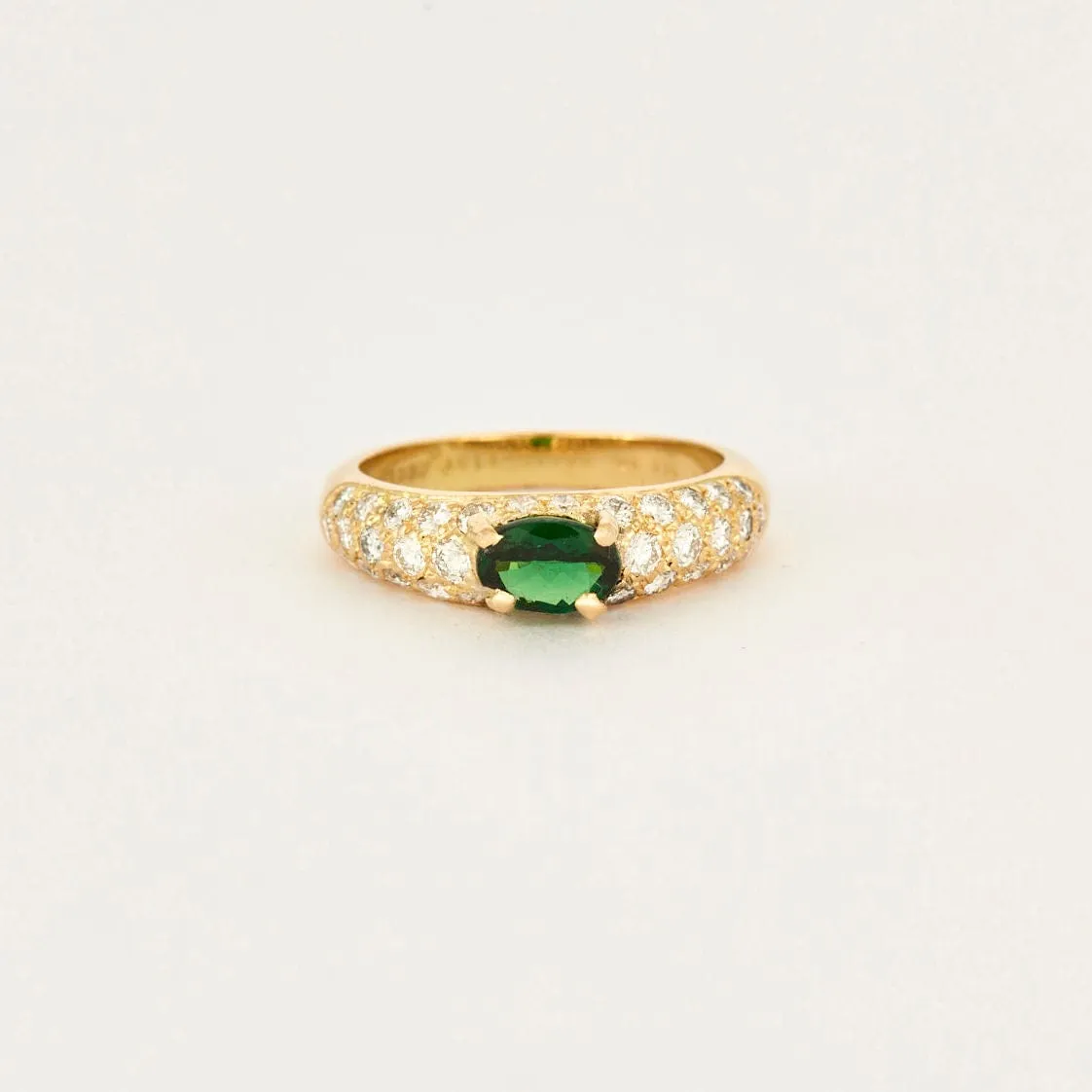 BOUCHERON - Bague Emeraude Diamants sold by 58 Facettes product image thumbnail 3