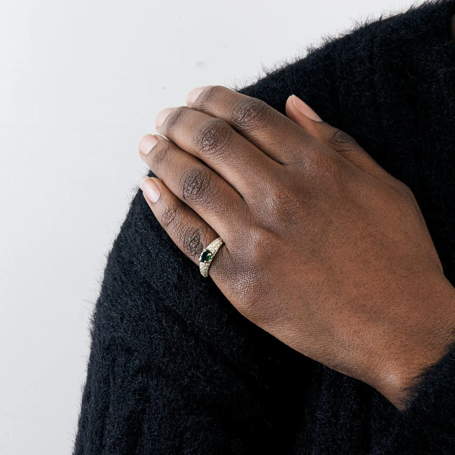 BOUCHERON - Bague Emeraude Diamants sold by 58 Facettes product image thumbnail 2