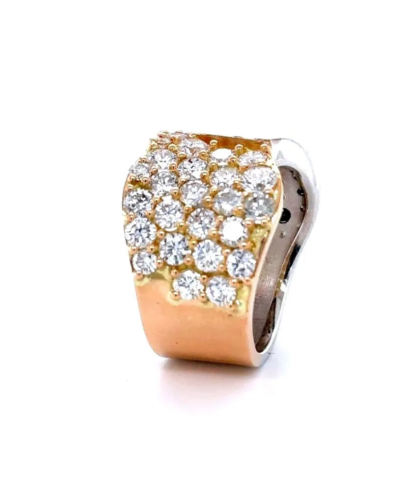 Bague Bicolore 18kt. élégance Diamants sold by 58 Facettes product image thumbnail 4