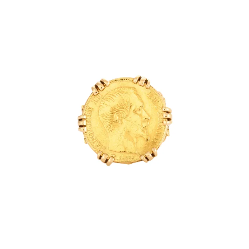 Bague Napoléon 20Fr or jaune sold by 58 Facettes