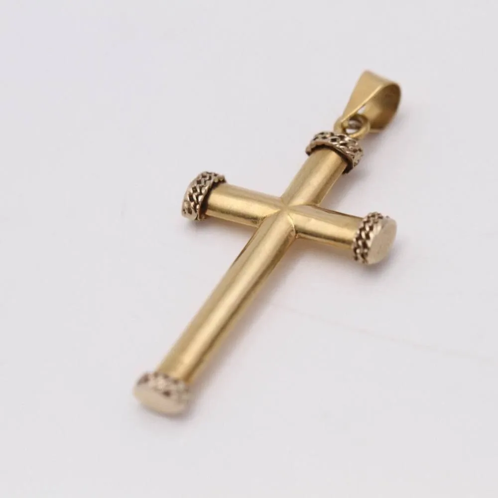 Pendentif croix en or 18 carats sold by 58 Facettes product image thumbnail 2