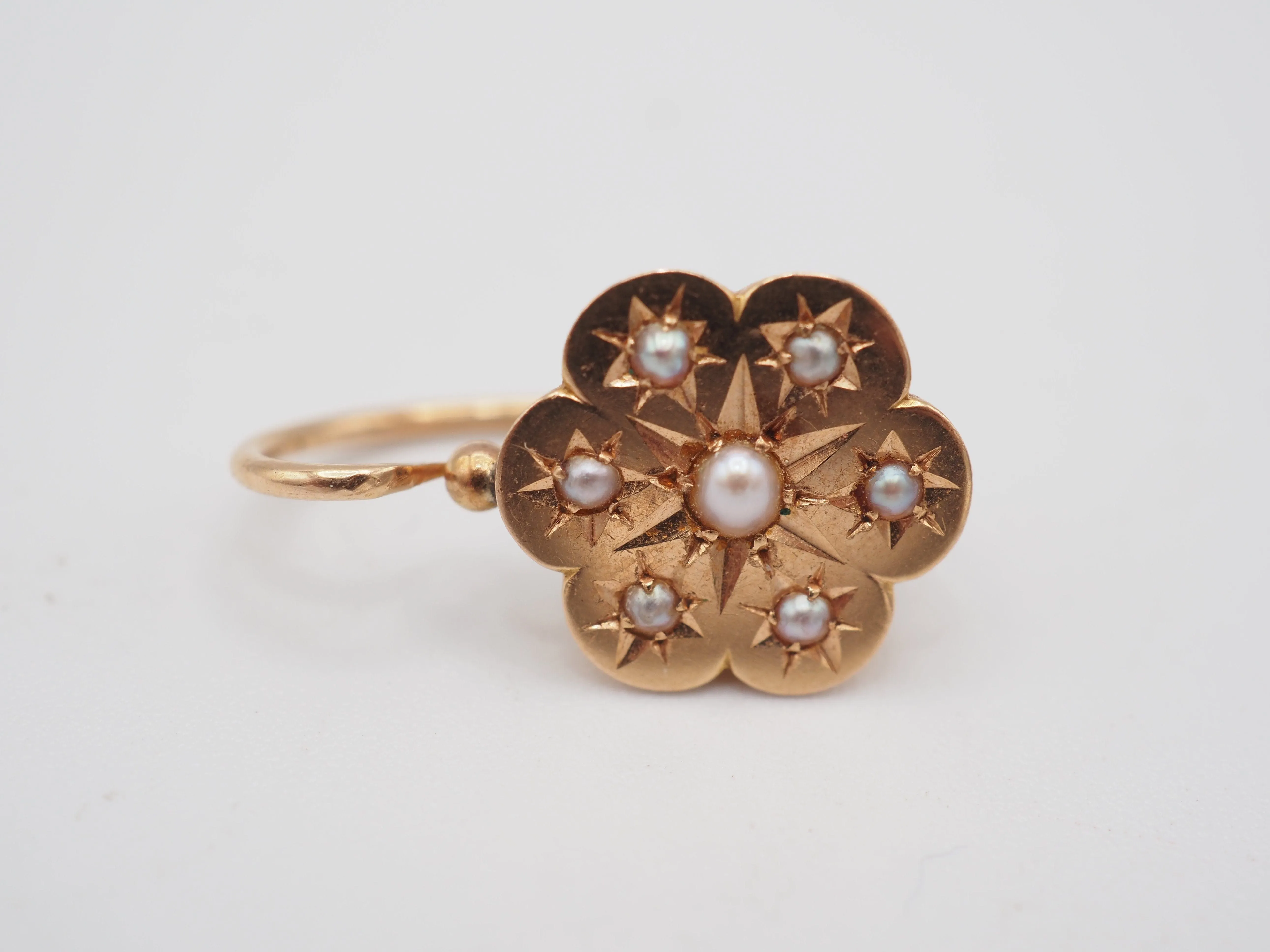 Boucles d'oreilles Art Déco perle sold by 58 Facettes product image thumbnail 2