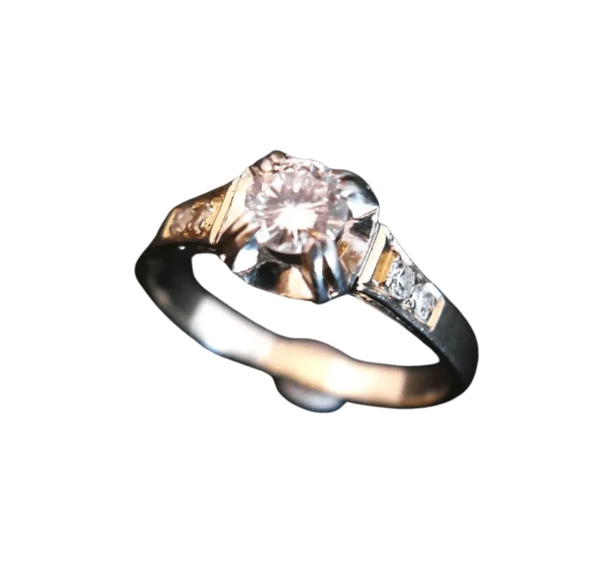 Bague Solitaire Diamant, Art Déco sold by 58 Facettes