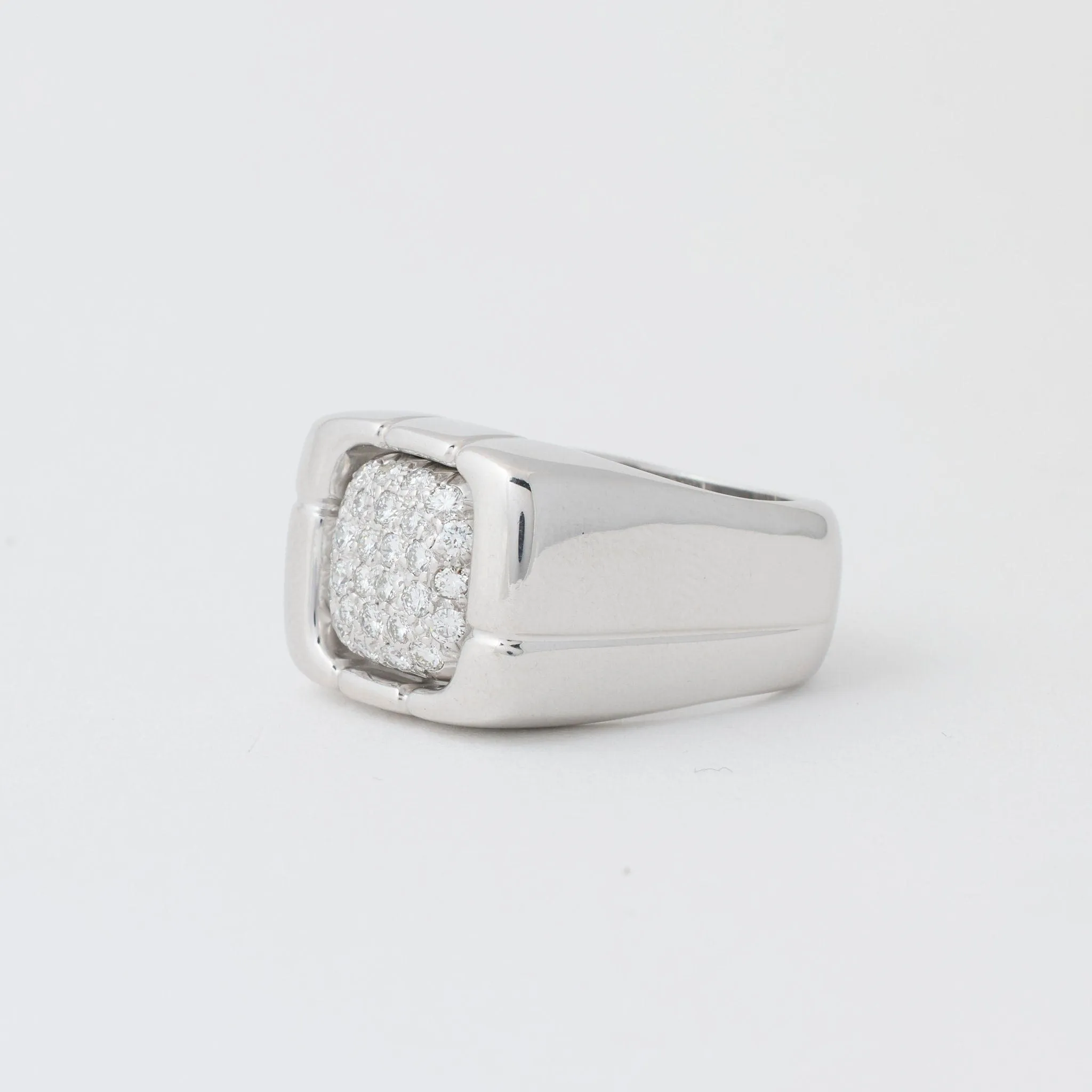 Chevalière diamants sold by 58 Facettes product image thumbnail 5