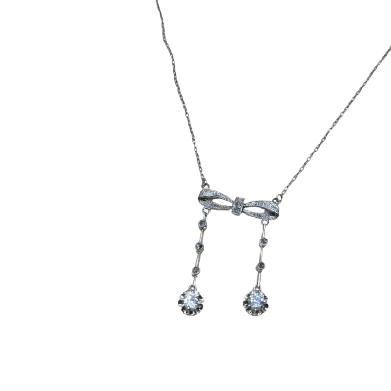 Collier négligé or et diamants sold by 58 Facettes