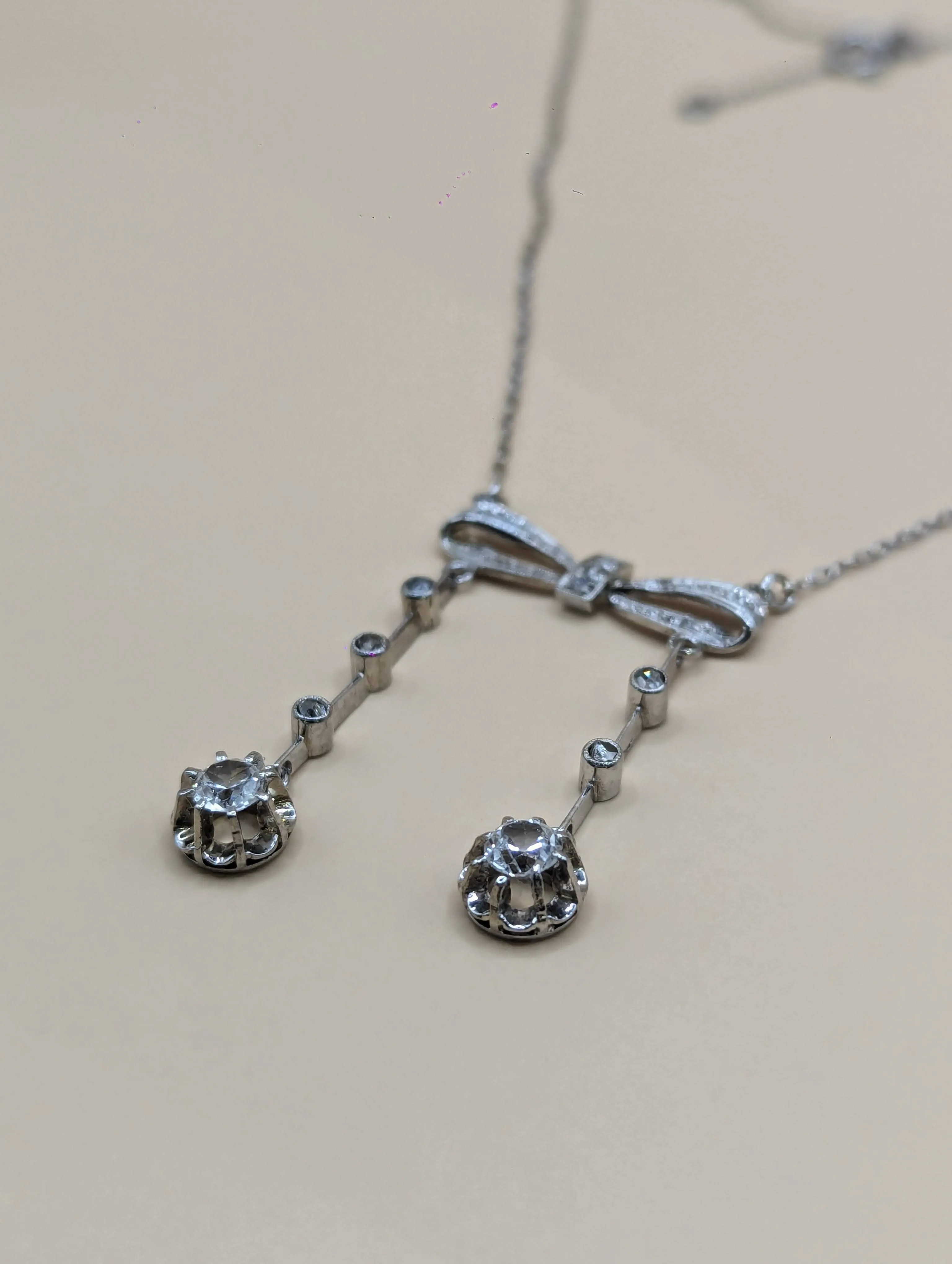 Collier négligé or et diamants sold by 58 Facettes product image thumbnail 5