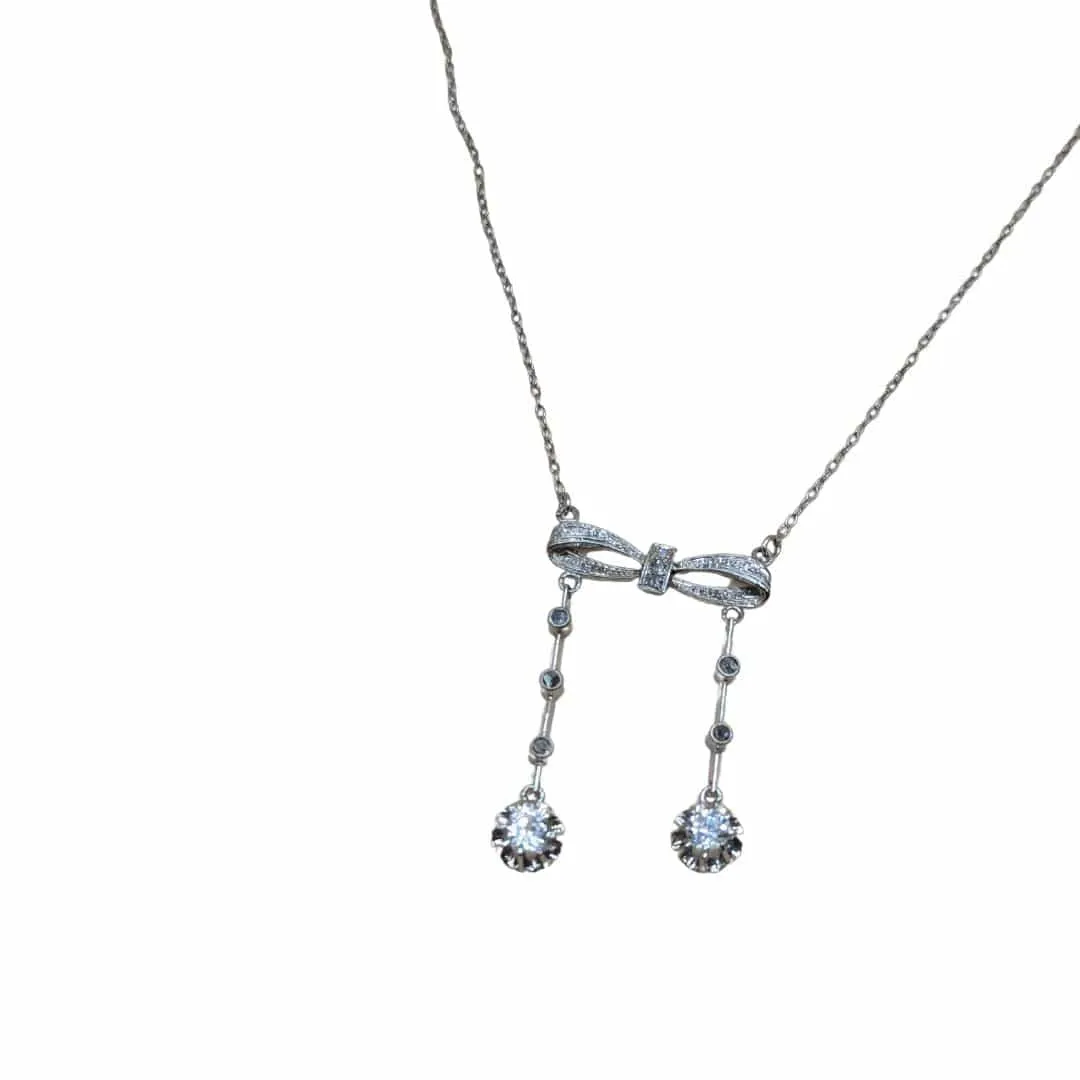 Collier négligé or et diamants sold by 58 Facettes product image thumbnail 2