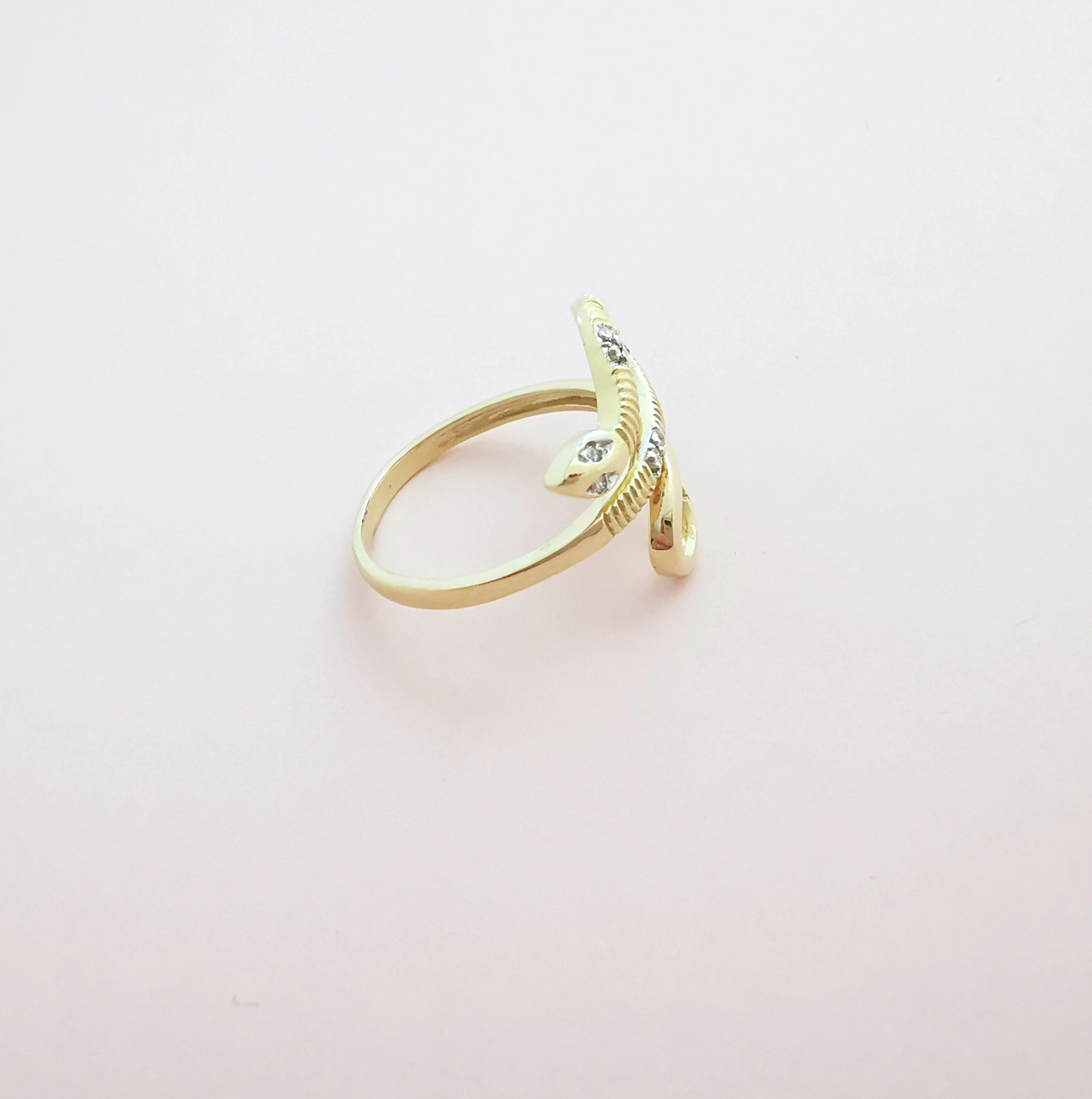 Bague Serpent - Or Diamants sold by 58 Facettes product image thumbnail 5