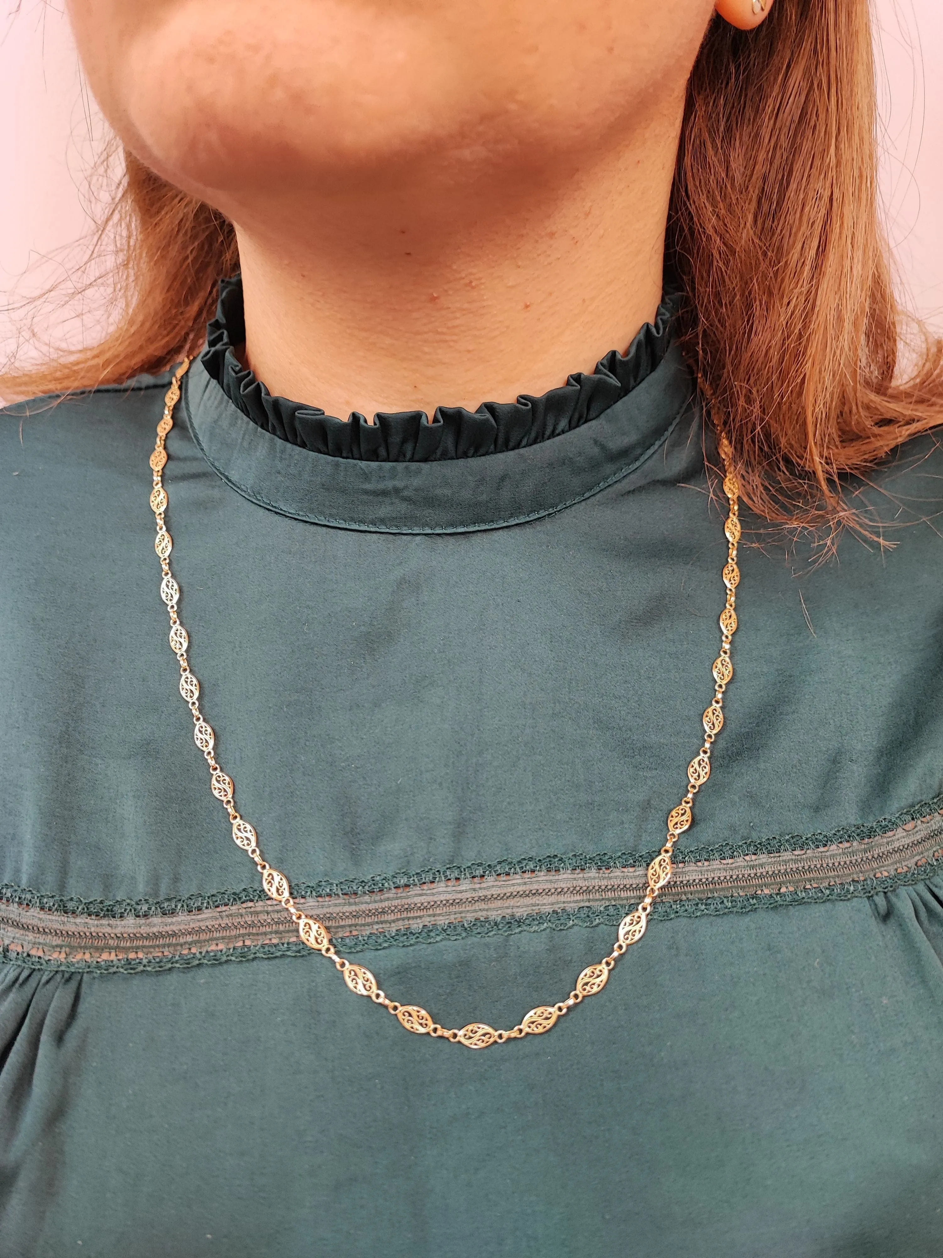 Collier sautoir filigrane sold by 58 Facettes product image thumbnail 3